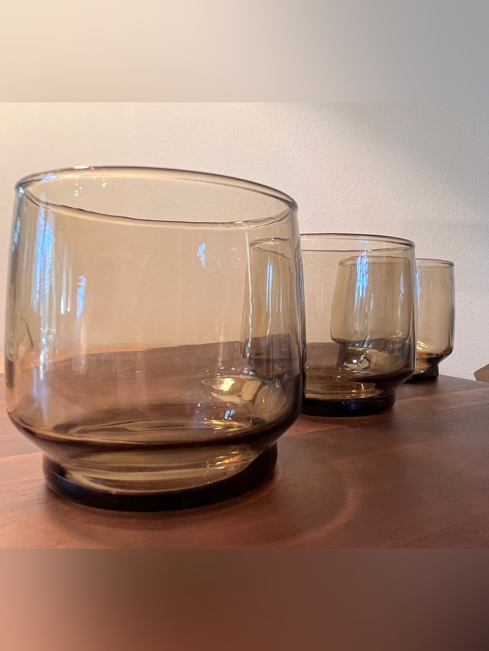 Dominion Glass Tawny Juice Tumbler - Set of 3